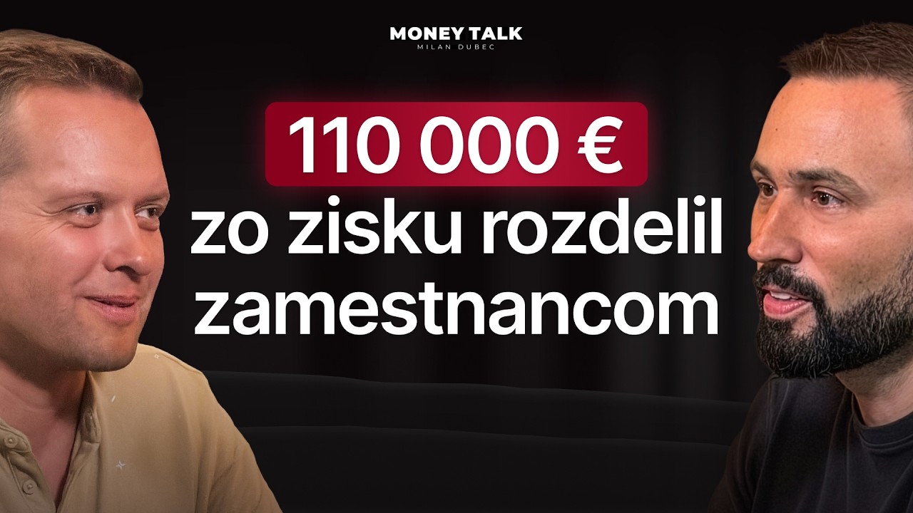 The Money Talk episode thumbnail: Milan Dubec and František Baník in conversation